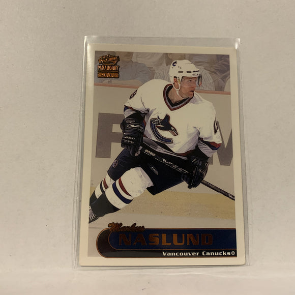 #238 Markus Naslund Vancouver Canucks  1999-00 Pacific Paramount Hockey Card AQ