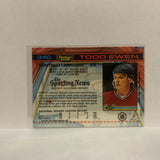 #340 Todd Ewen Montreal Canadiens 1991-92 Topps Stadium Club Hockey Card JU