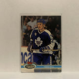 #336 Todd Gill Toronto Maple Leafs 1991-92 Topps Stadium Club Hockey Card JU