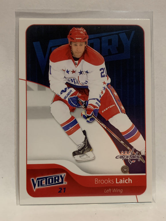 #191 Brooks Laich Washington Capitals 2011-12 Victory Hockey Card  NHL