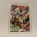 #223 Fred Warner San Francisco 49ers  2019 Donruss Football Card AR