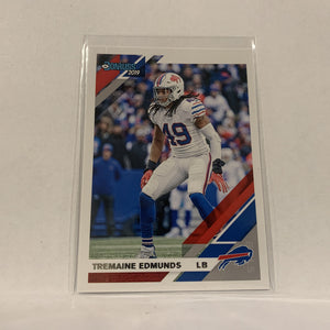 #37 Tremaine Edmunds Buffalo Bills  2019 Donruss Football Card AR