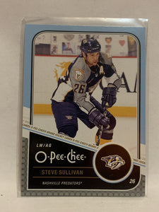 #436 Steve Sullivan Nashville Predators 2011-12 O-PEE-CHEE Hockey Card  NHL