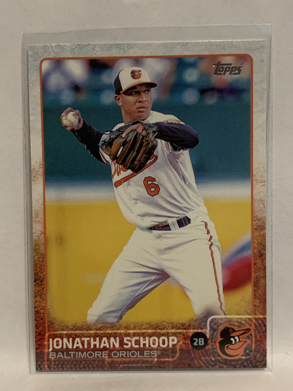 #84 Jonathan Schoop Baltimore Orioles 2015 Topps Series One Baseball Card