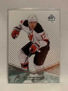 #82 Ilya Kovalchuk New Jersey Devils 2011-12 SP Authentic Hockey Card  NHL