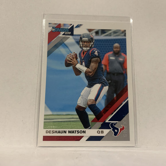 #106 Deshaun Watson Houston Texans  2019 Donruss Football Card AR