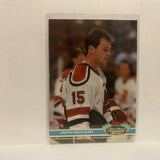 #144 John MacLean New Jersey Devils 1991-92 Topps Stadium Club Hockey Card JW