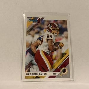 #233 Derrius Guice Washington Red Skins  2019 Donruss Football Card AS