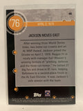 #9B Jackson Moves East Baltimore Orioles 2015 Topps Series One Baseball Card