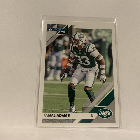 #188 Jamal adams New York Jets  2019 Donruss Football Card AS