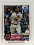 #150 Ronald Acuna Jr Atlanta Braves 2023 Topps Series One Baseball Card