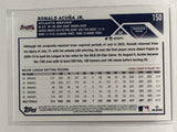 #150 Ronald Acuna Jr Atlanta Braves 2023 Topps Series One Baseball Card