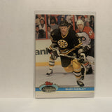 #190 Glen Wesley Boston Bruins 1991-92 Topps Stadium Club Hockey Card JW