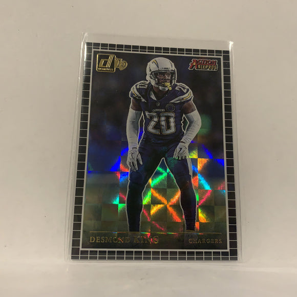 #AAP-17 Desmond King Los Angeles Chargers  2019 Donruss Football Card AS