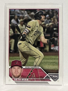 #105 Seth Beer Arizona Diamondbacks 2023 Topps Series One Baseball Card