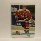 #188 Calle Johansson Washington Capitals 1991-92 Topps Stadium Club Hockey Card JX