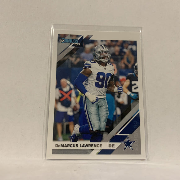 #76 DeMarcus Lawrence Dallas Cowboys  2019 Donruss Football Card AT