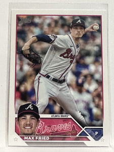 2023 Topps Max Fried Atlanta Braves #290