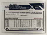 #290 Max Fried Atlanta Braves 2023 Topps Series One Baseball Card