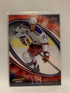 #195 Marc Staal New York Rangers 2008-09 Upper Deck Power Play Hockey Card  NHL