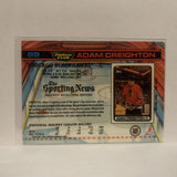 #89 Adam Creighton Chicago Blackhawks 1991-92 Topps Stadium Club Hockey Card JY