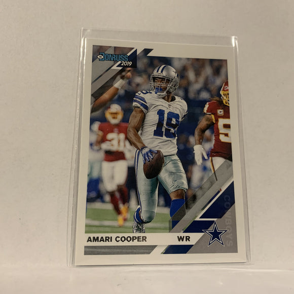 #77 Amari Cooper Dallas Cowboys  2019 Donruss Football Card AU