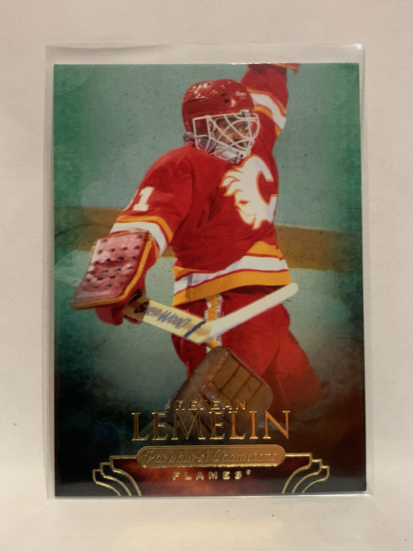 #77 Rejean Lemelin Calgary Flames 2011-12 Parkhurst Champions Hockey Card  NHL