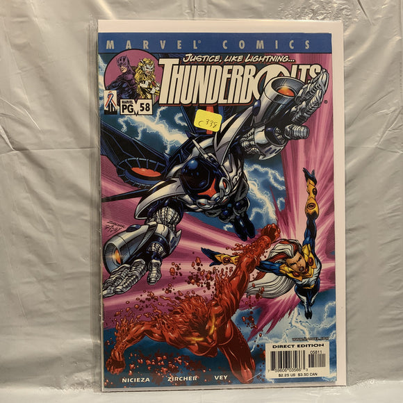 #58 Thunderbolts Marvel Comics BS 9383