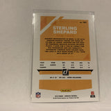 #181 Sterling Shepard New York Giants  2019 Donruss Football Card AV