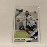 #267 Dakota Allen Los Angeles Rams Rookie 2019 Donruss Football Card AV