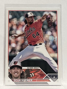 #267 Dean Kremer Baltimore Orioles 2023 Topps Series One Baseball Card