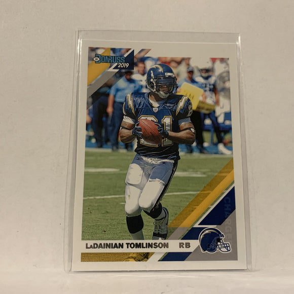 #137 LaDainian Tomlinson San Diego Chargers  2019 Donruss Football Card AV