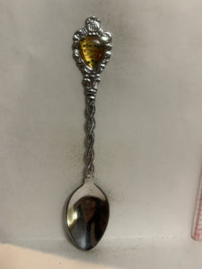 Quebec Crest Emblem Souvenir Spoon