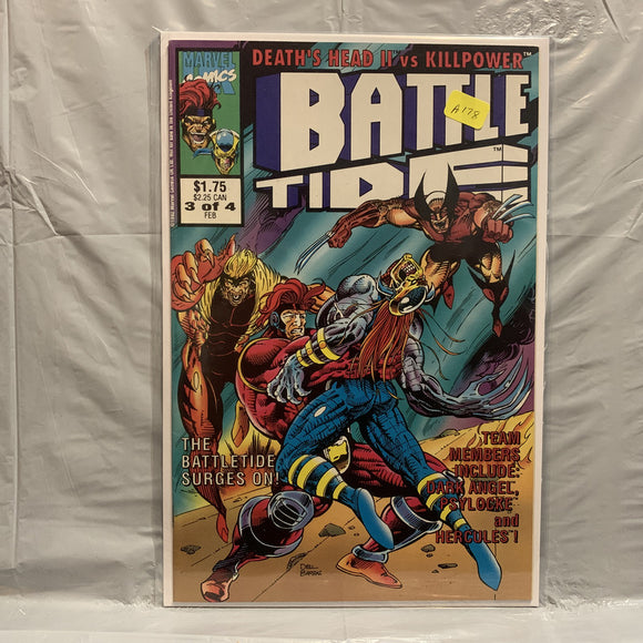 #3 of 4 Battle Tide Death's Head II vs Killpower Marvel Comics BT 9431