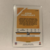 #237 Adam Humphries Tennessee Titans  2019 Donruss Football Card AW