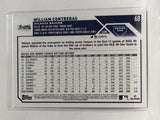 #68 William Contreras Atlanta Braves 2023 Topps Series One Baseball Card