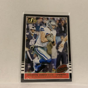 #H-7 Leighton Vander Esch Dallas Cowboys  2019 Donruss Football Card AW