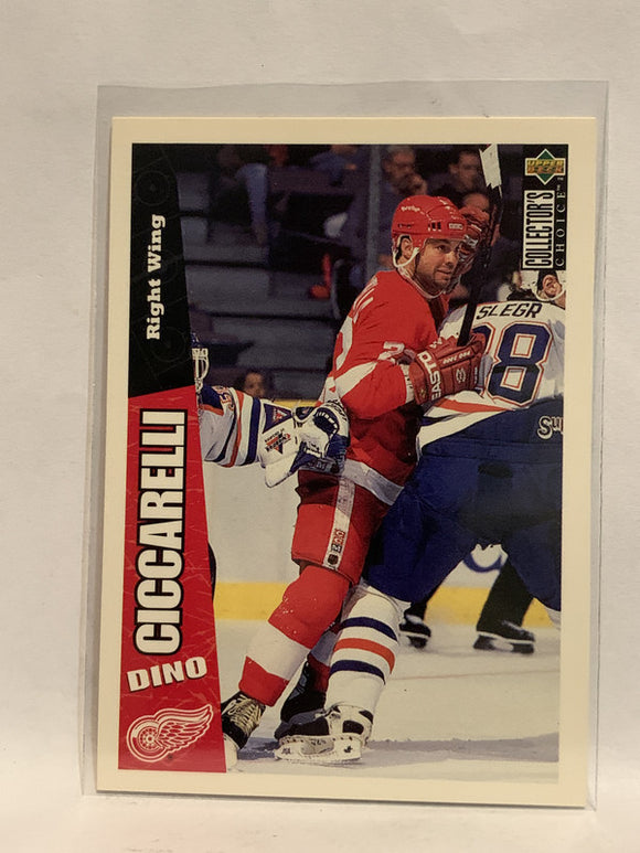 #88 Dino Ciccarelli Detroit Red Wings 1996-97 Upper Deck Collector's Choice Hockey Card