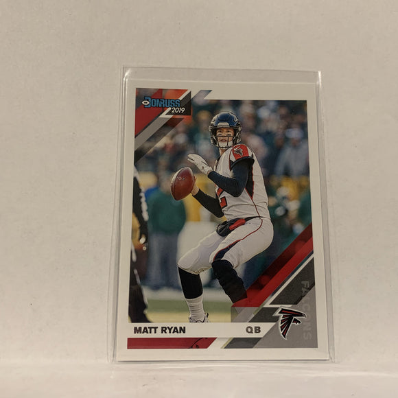 #17 Matt Ryan Atlanta Falcons  2019 Donruss Football Card AW