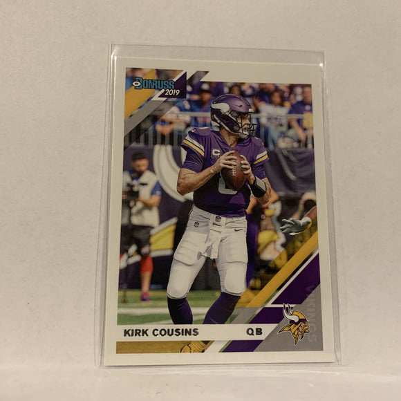 #154 Kirk Cousins Minnesota Vikings  2019 Donruss Football Card AW