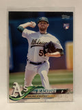 #272 Paul Blackburn Rookie Oakland Athletics 2018 Topps Series One  Baseball Card MLB