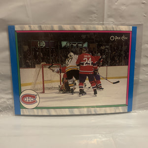 #307 1988-89 Final Standing Montreal Canadiens 1989-90 O-Pee-Chee  Hockey Card HA