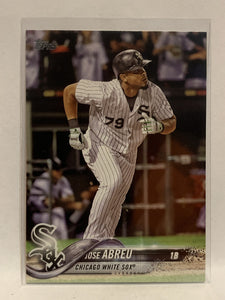 #280 Jose Abreu Chicago White Sox 2018 Topps Series One  Baseball Card MLB