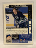 #118 Marek Malik Hartford Whalers 1996-97 Upper Deck Collector's Choice Hockey Card