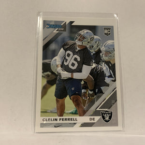 #254 Clelin Ferrell Oakland Raiders Rookie 2019 Donruss Football Card AX