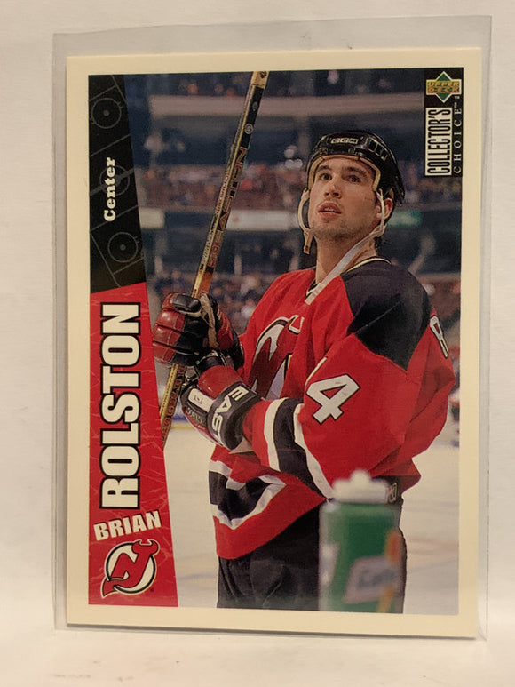 #151 Brian Rolston New Jersey Devils 1996-97 Upper Deck Collector's Choice Hockey Card