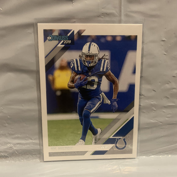 #116 T.Y. Hilton Indianaplois Colts 2019 Donruss Football Card HA