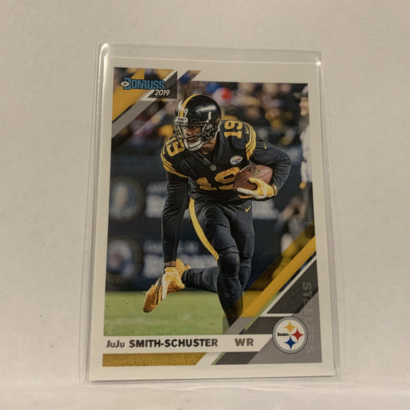 #213 JuJu Smith-Schuster Pittsburgh Steelers  2019 Donruss Football Card AX