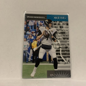 #RE-19 Nick Foles Jacksonville Jaguars  2019 Donruss Football Card AX