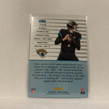 #RE-19 Nick Foles Jacksonville Jaguars  2019 Donruss Football Card AX